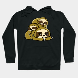 Sloth Pile Hoodie